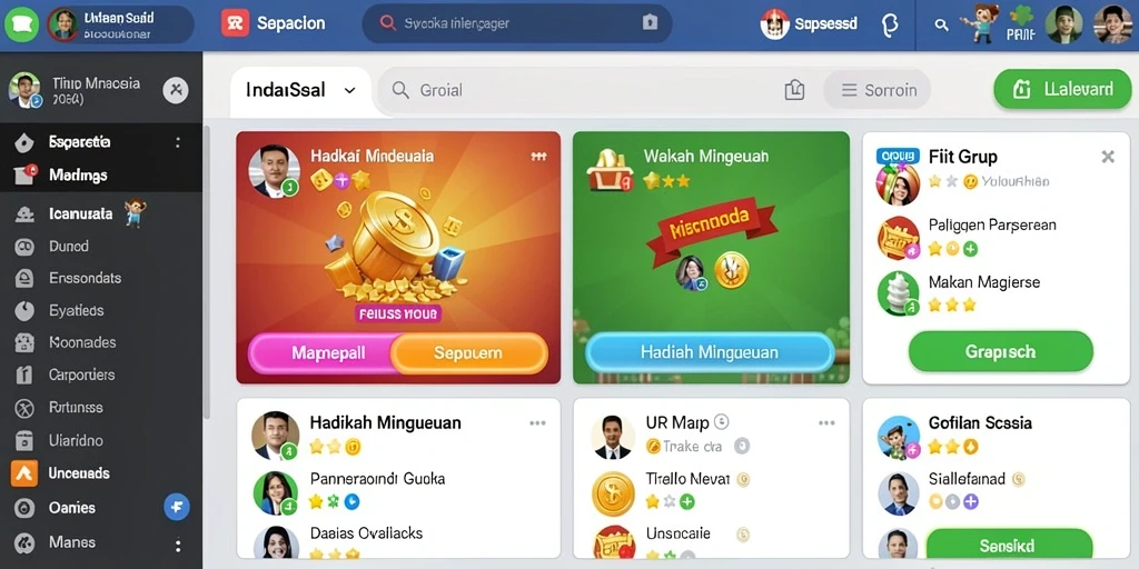 Tampilan antarmuka yang ramah pengguna.