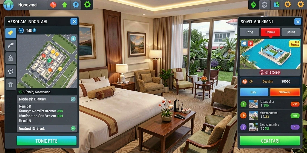 Tampilan antarmuka GIM777 yang modern dan menarik.