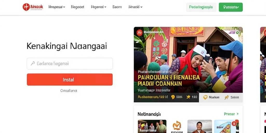Tampilan antarmuka pengguna yang intuitif.