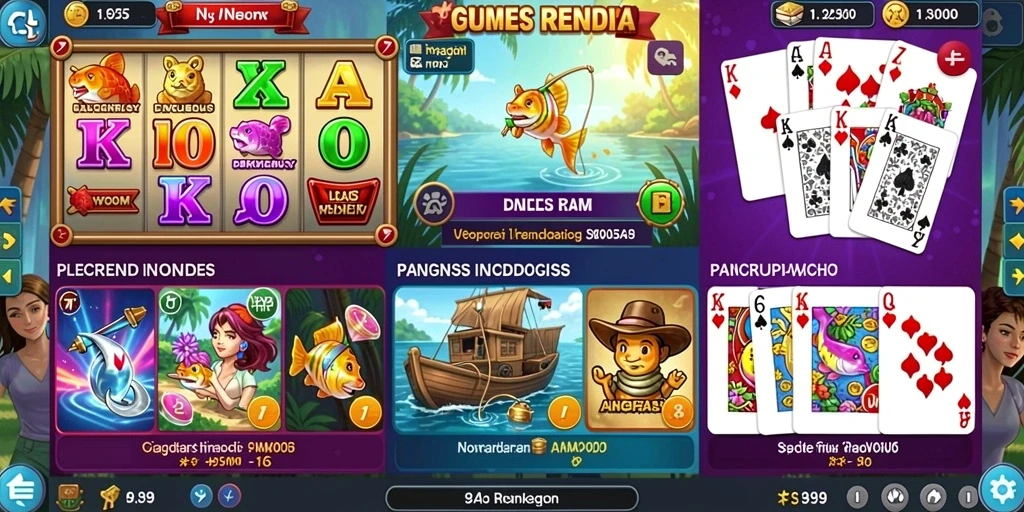 Screenshot menampilkan karakter utama dalam mode petualangan.