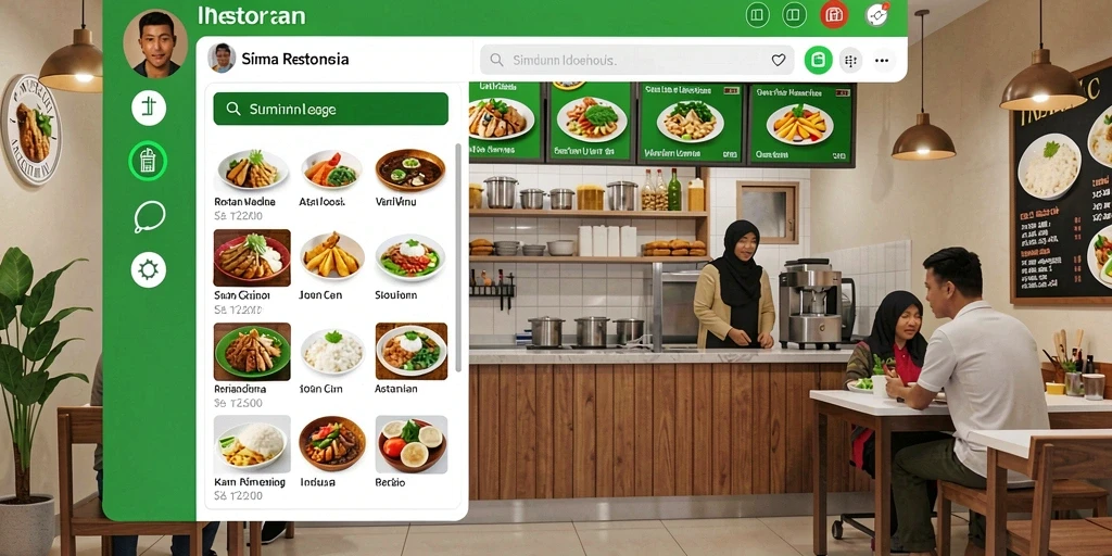 Tampilan antarmuka yang intuitif dan mudah digunakan.