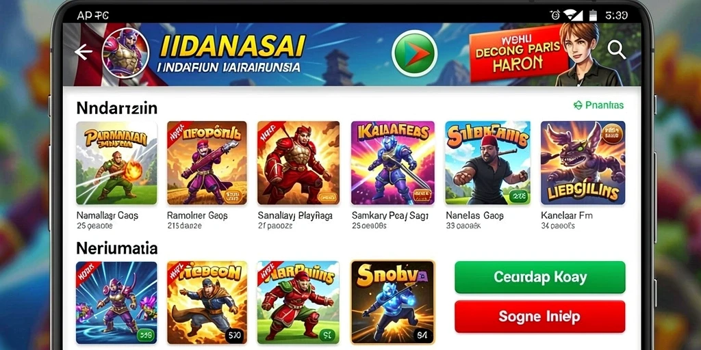Tampilan antarmuka yang menarik dan intuitif.