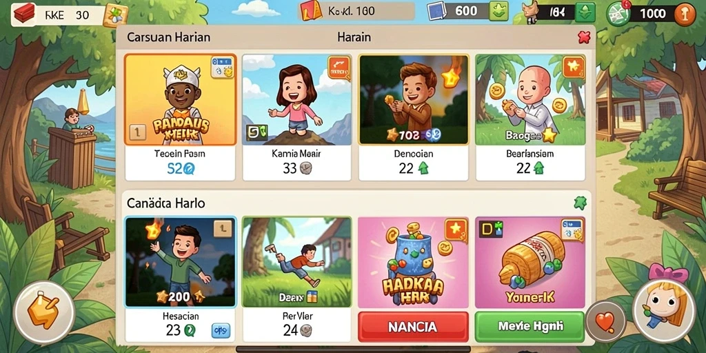 Tangkapan layar gameplay yang menunjukan aksi seru.