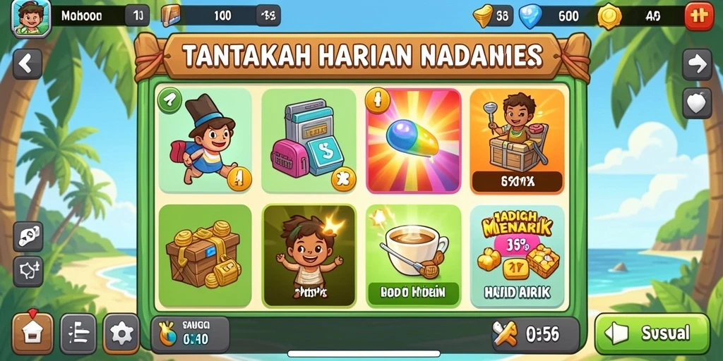 Tampilan antarmuka yang intuitif dan mudah dinavigasi.