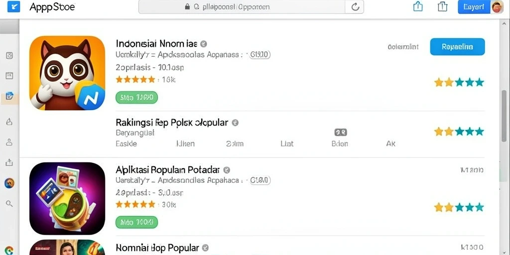 Tampilan antarmuka yang user-friendly.