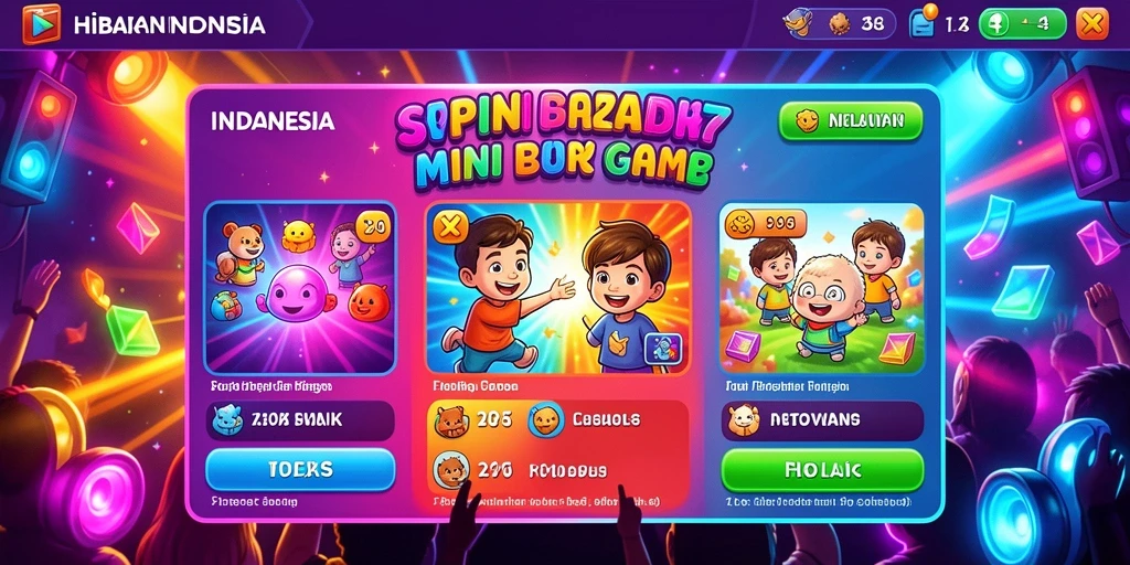 Tampilan antarmuka utama SPBU77 yang menarik.
